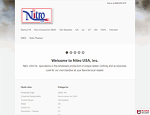 Tablet Screenshot of nitrousainc.com
